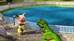 Dinosaurs Movies For Children | Shark Vs Dinosaur Fight | Pig Song |Gorilla Rhymes For Children |pig