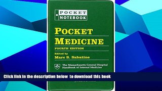 PDF [FREE] DOWNLOAD  Pocket Medicine: The Massachusetts General Hospital Handbook of Internal