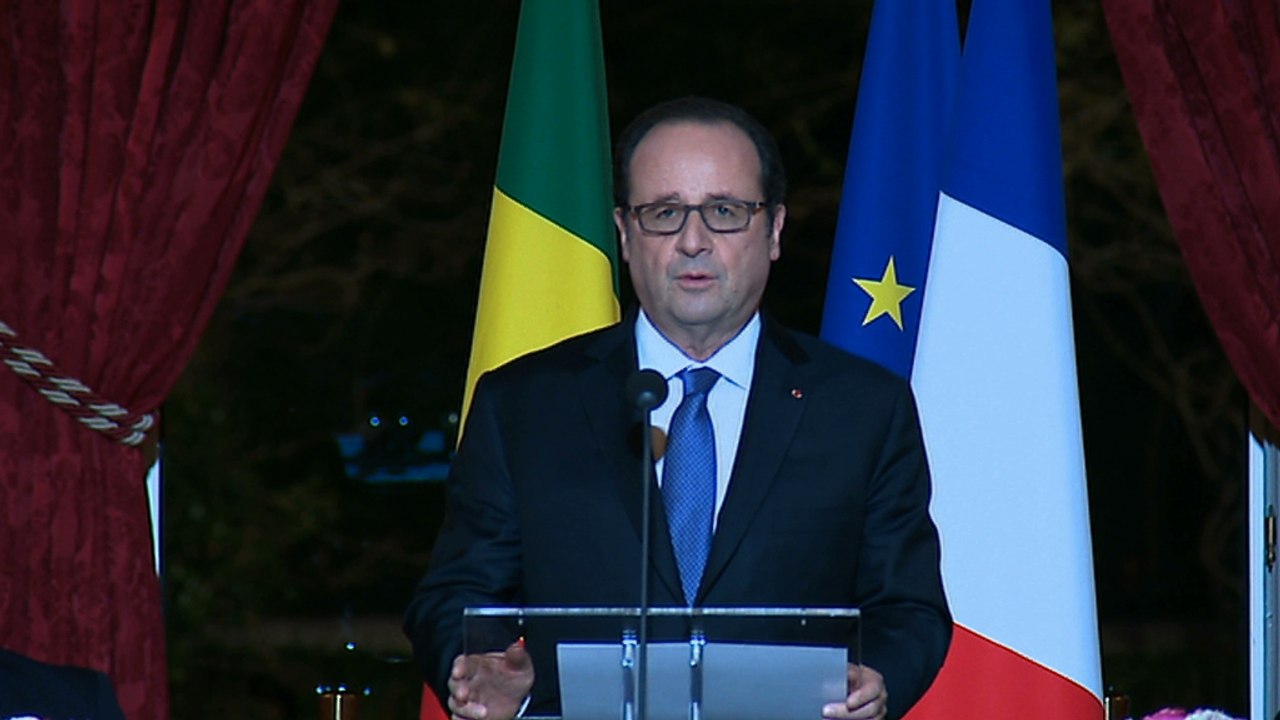 Toasts au dîner d'Etat en l'honneur de M. Macky Sall