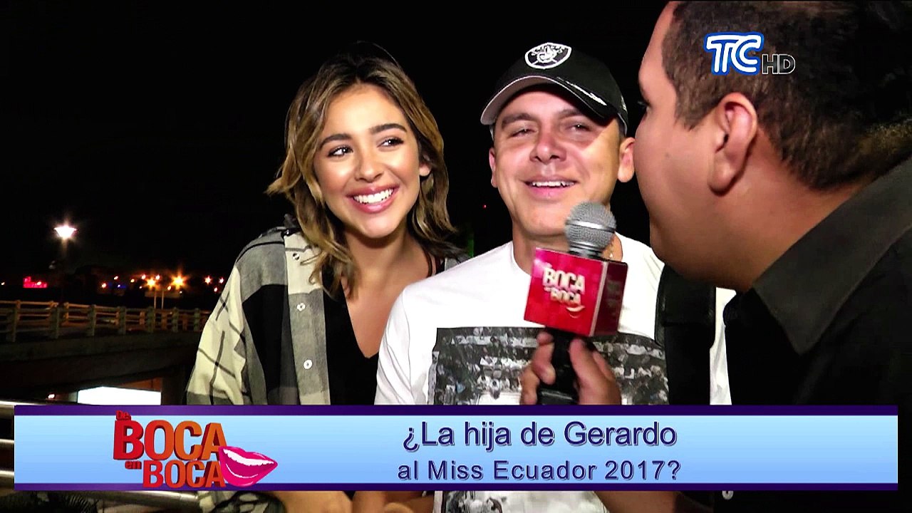 ¿Será que la hija de Gerardo Mejía estará de ca...