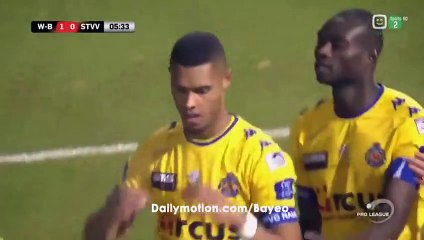 Waasland-Beveren - St. Truiden 1-0. Zinho Gano Goal. Jupiler League 20⁄12⁄2016