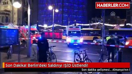 berlindeki saldırıyı ışid üstlendi