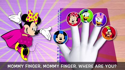 Mickey Mouse Super Heroes Drawing Book Finger Family Song!