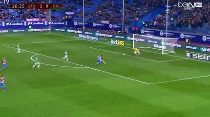 Juanfran Goal HD - Atl. Madrid	3-0	Guijuelo 20.12.2016