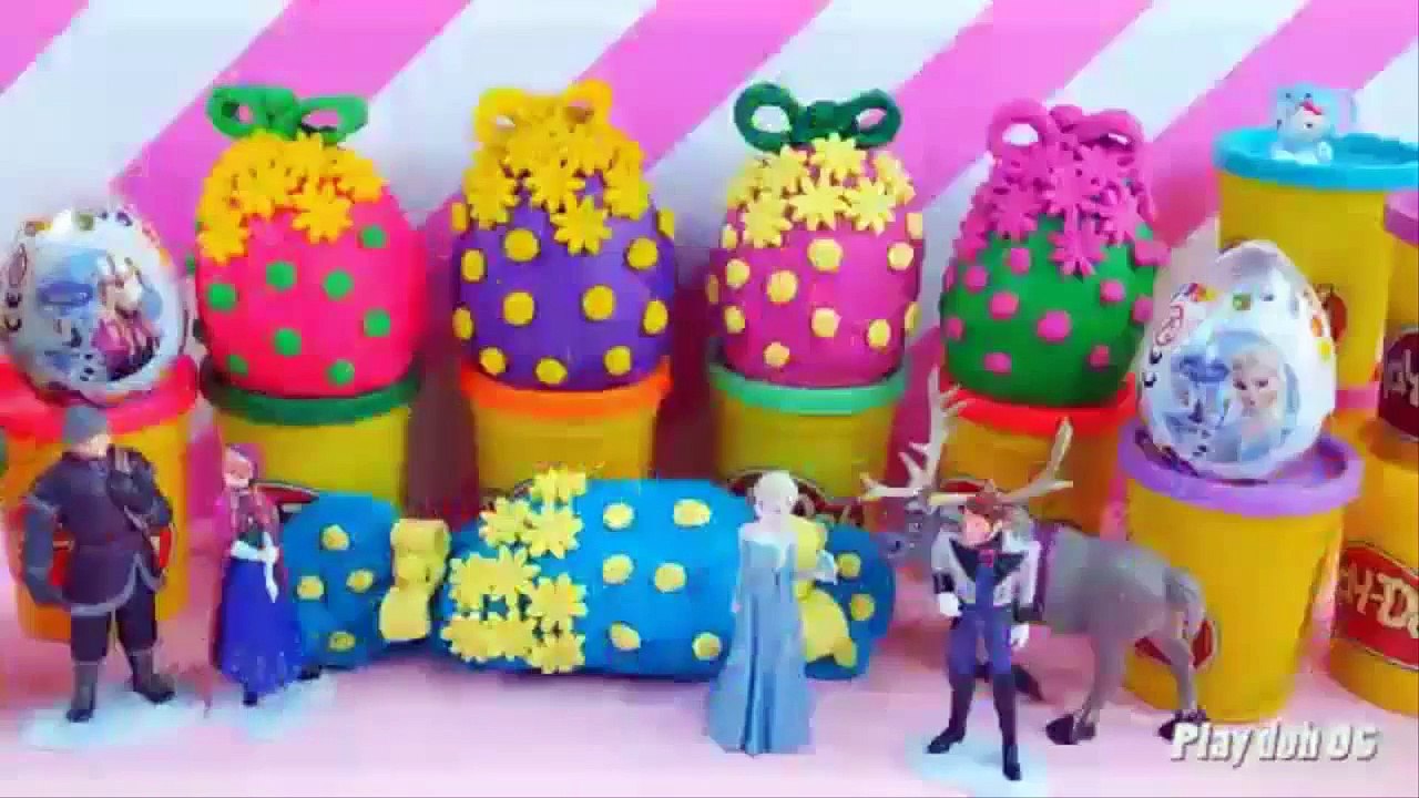 Kinder Surprise Eggs Frozen Peppa Pig Disney Princess Tinkerbell Barbie Minnie