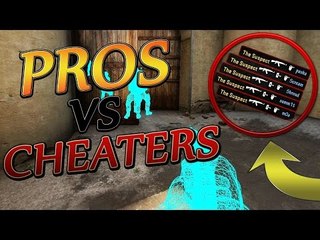 PROS VS CHEATERS! [ft. pashaBiceps, Shroud, summ1t & More!] #CSGO