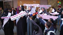 Women Rally in Support of Palestinians with Breast Cancer