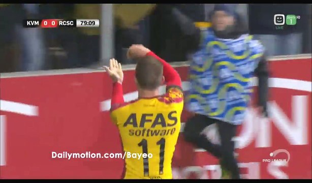 Mats Rits Goal HD - KV Mechelen 1-0 Charleroi - 20.12.2016
