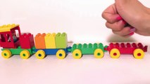 Learn Colors For Toddlers With Lego Duplo Toy Train