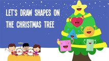 Shapes on the Christmas Tree Song Lyrics | Christmas Tree Songs for Kids | Christmas Carols