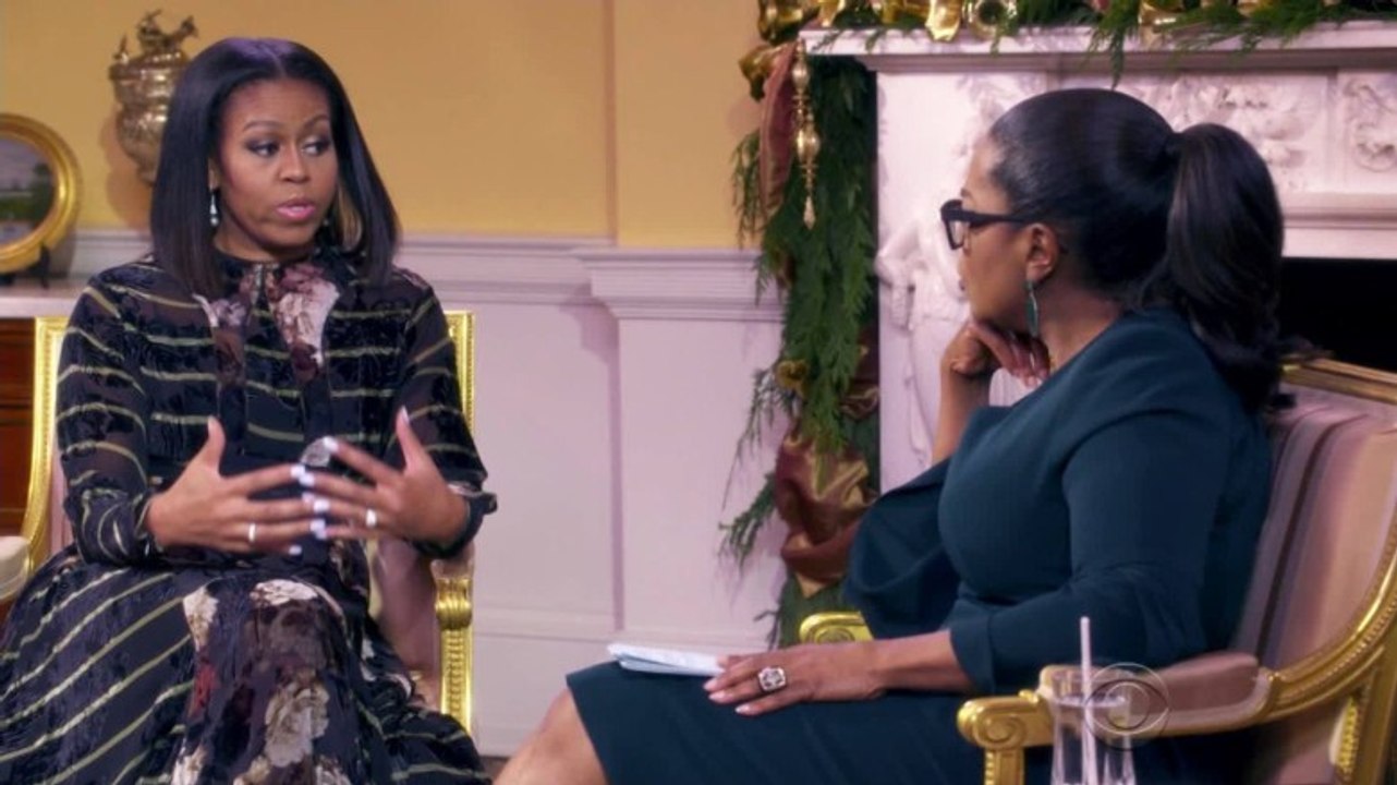 Michelle Obama tells Oprah Winfrey the election "was painful"