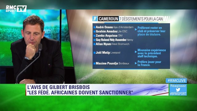 Brisbois veut que la Fifa sanctionne les joueurs qui refusent d’aller à la CAN