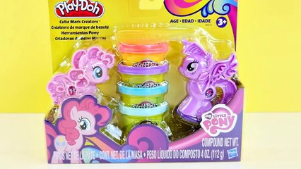 NEW new Play Doh Cutie Mark Creators My Little Pony Toys Pinkie Pie Princess Twilight Sparkles