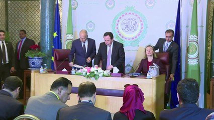 Les pays arabes et l'UE font face aux "mêmes menaces": Mogherini