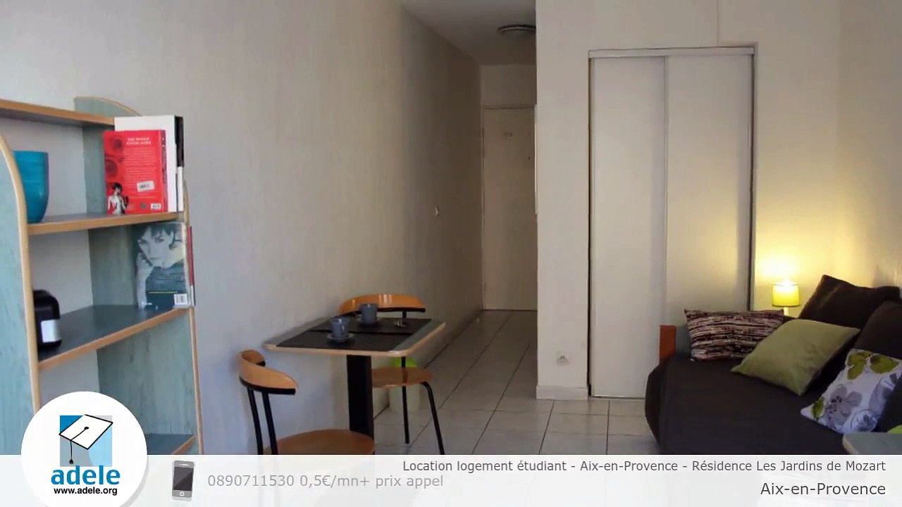 Location logement étudiant AixenProvence Résidence Les Jardins de
