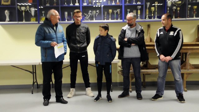 REMISE DE LA CHARTE A BAPTISTE ALOS