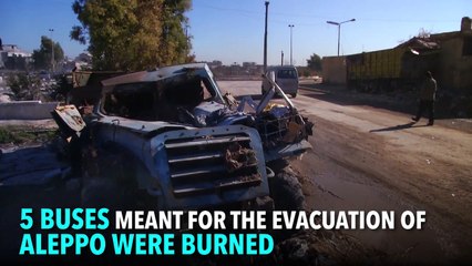 The Evacuation of Aleppo Continues