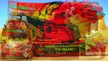 DinoTrux NEW Dinosaur Truck Revvit Build Duplo Lego Tower Mega Chompin Ty Rux Knocks Down Skrap-It