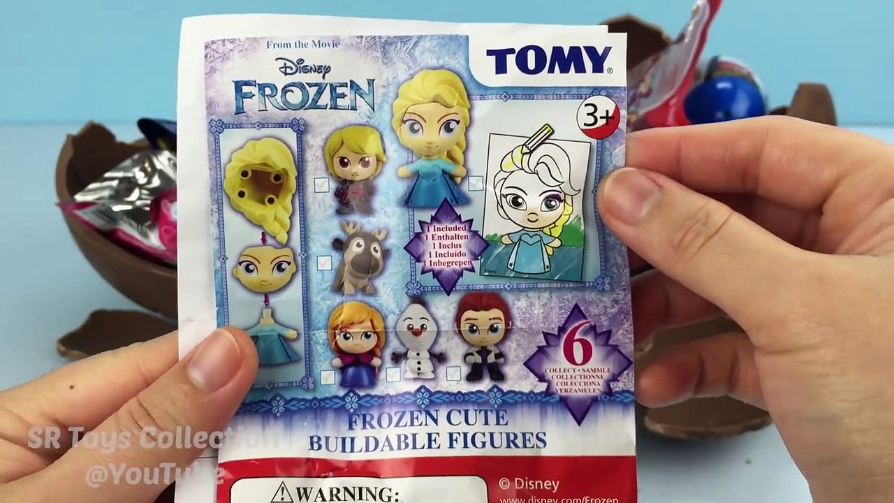 Bashing Surprise Chocolate Balls Marvel Avengers Disney Frozen Star Wars Shopkins Surprise Eggs Toys