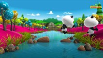 3D Rhyme Five Little Pandas - Children Nursery Rhymes I Kids Songs I Kindergarten Baby I Toddlers