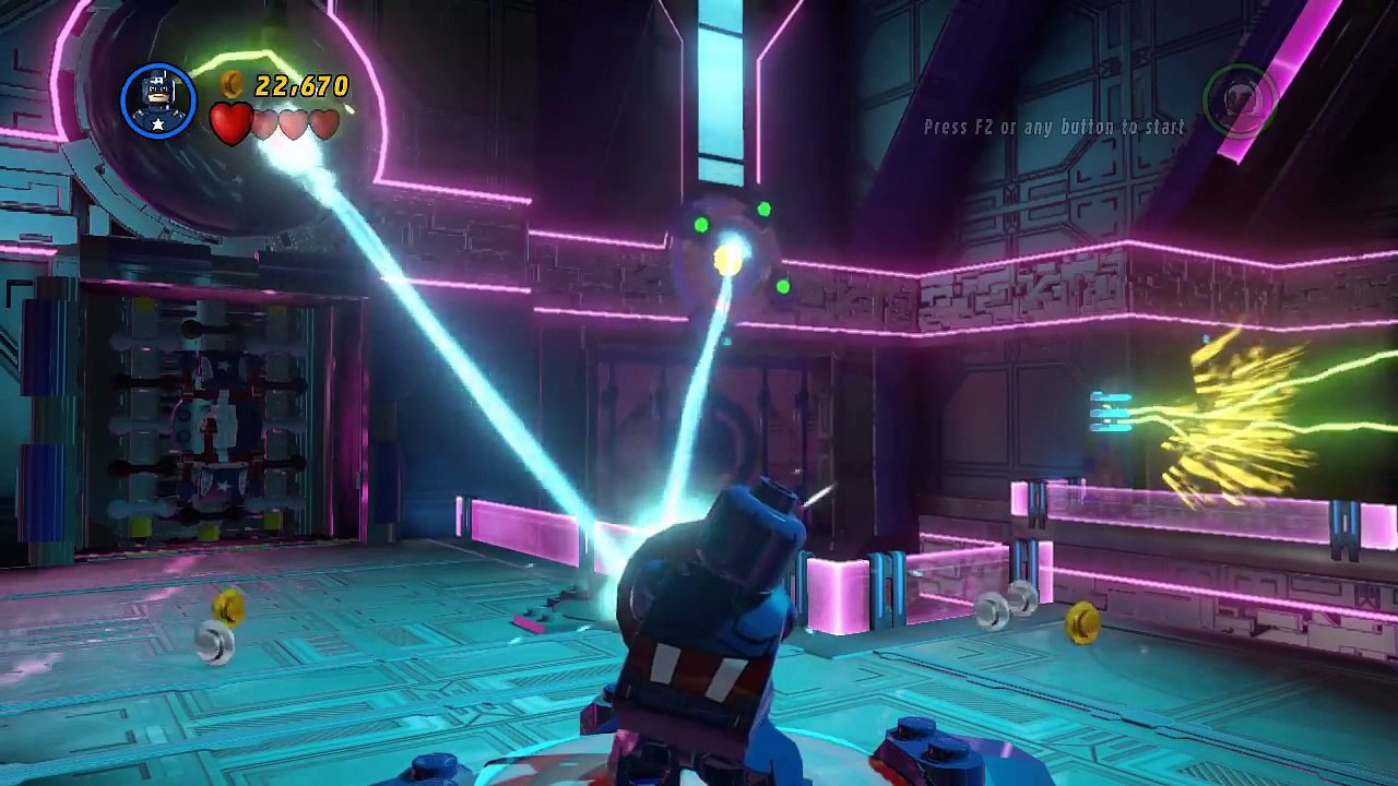 LEGO Marvel Superheroes Part 15 - Spiderman, The Thing, Storm, Captain America (HD Video Game)