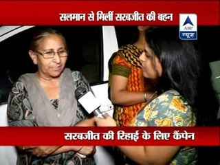 Salman Khan meets Sarabjit's sister