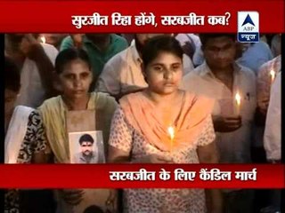 Surjeet freed, when will Sarabjit be released?