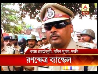 Mob-Police clash in Bandel over cong leader's murder