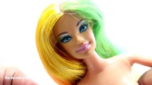 Play Doh Barbie Dolls Rainbow Dash Pinkie Pie Applejack Rarity Fluttershy Twilight Sparkle #2
