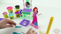 ♥ Play-Doh Disney Princess Ariels Vanity Set Playdough Disney Princess Ariels Evening Gown