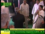 Swearing in ceremony: When President Pranab met Mamata Banerjee