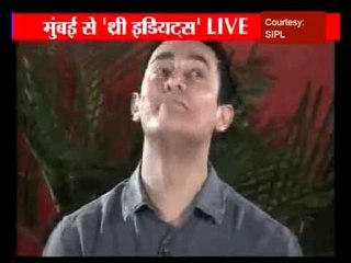 Three Idiots on Star News with IIT Bombay students