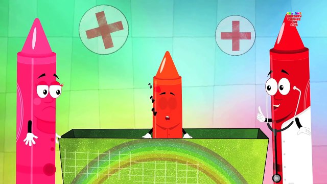 Five Little Crayons | Learn Colors | Colors Song | Nursery Rhymes | Baby Songs