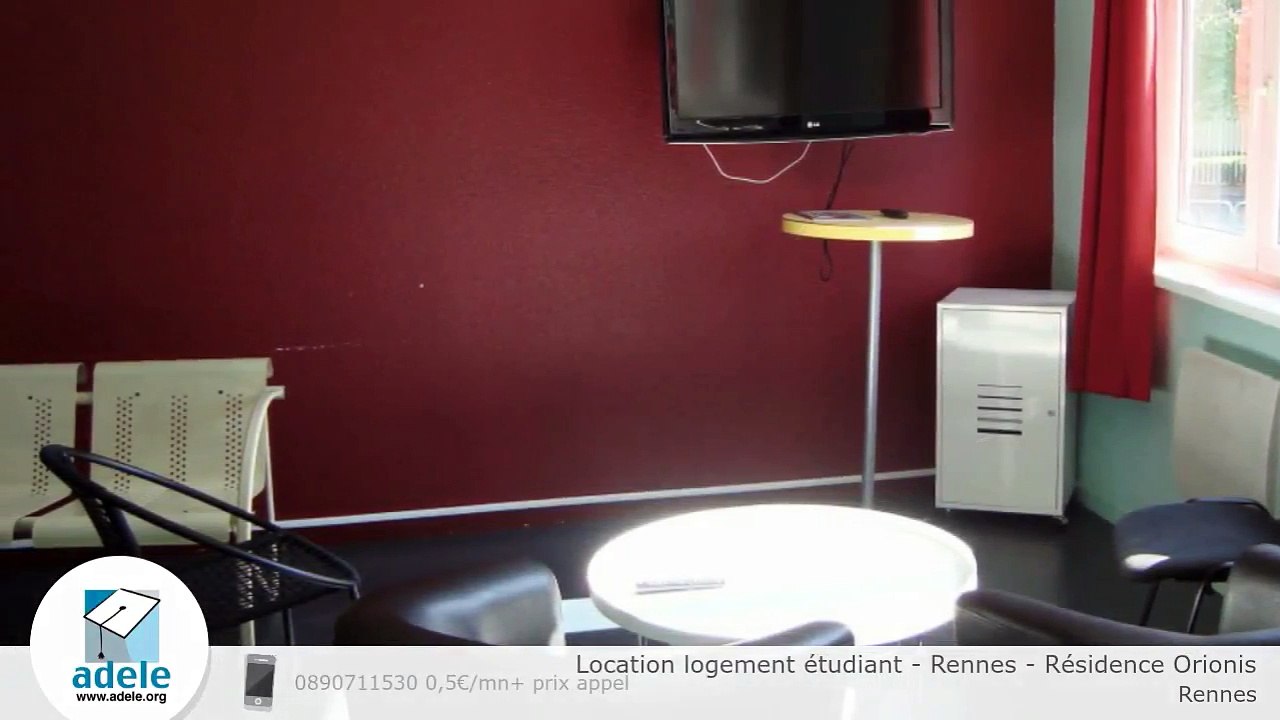 Location logement étudiant - Rennes - Résidence Orionis