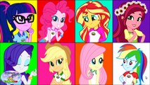 My Little Pony Color Swap Equestria Girls MLP Episode Mane 6 7 Surprise Egg and Toy Collector SETC