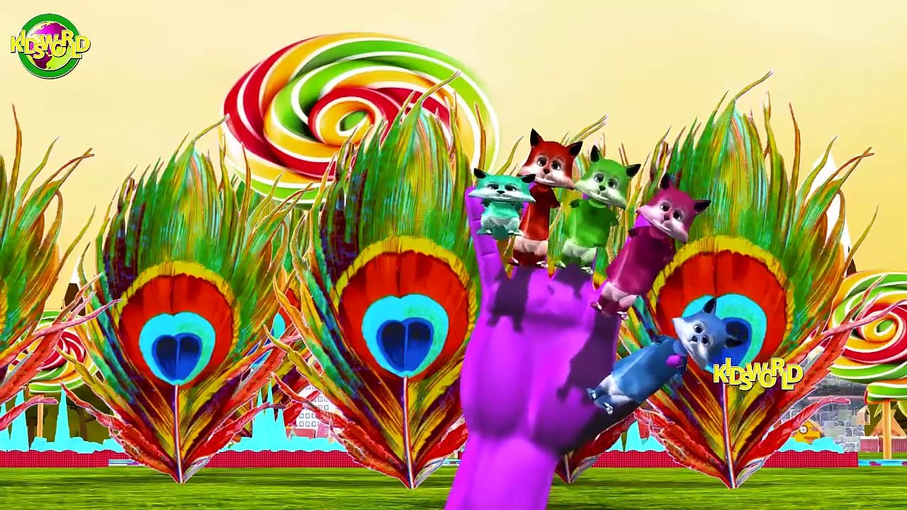 Lion Cartoon Finger Family Nursery Finger Family Rhymes Kids World Finger Family Rhymes