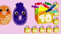 COUNTING FROM 1 to 100 - Funny and simple numbers learning - Kids baby learning to count