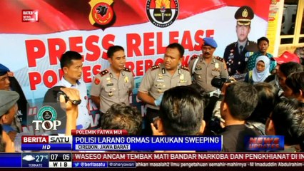 Download Video: Polres Cirebon Larang Ormas Islam Sweeping Terhadap Atribut Natal