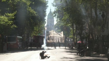 Izquierda argentina marcha a 15 años de la crisis de 2001