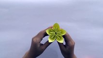 Kwiaty wiśni z papieru - jak zrobić origami z papieru po polsku