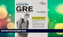 Pre Order Cracking the GRE Chemistry Subject Test, 3rd Edition (Graduate School Test Preparation)