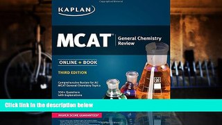 Best Price MCAT General Chemistry Review: Online + Book (Kaplan Test Prep) Kaplan On Audio