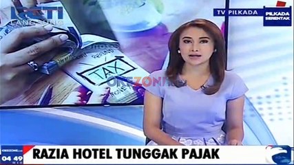 Pemprov DKI Razia Hotel Tunggak Pajak