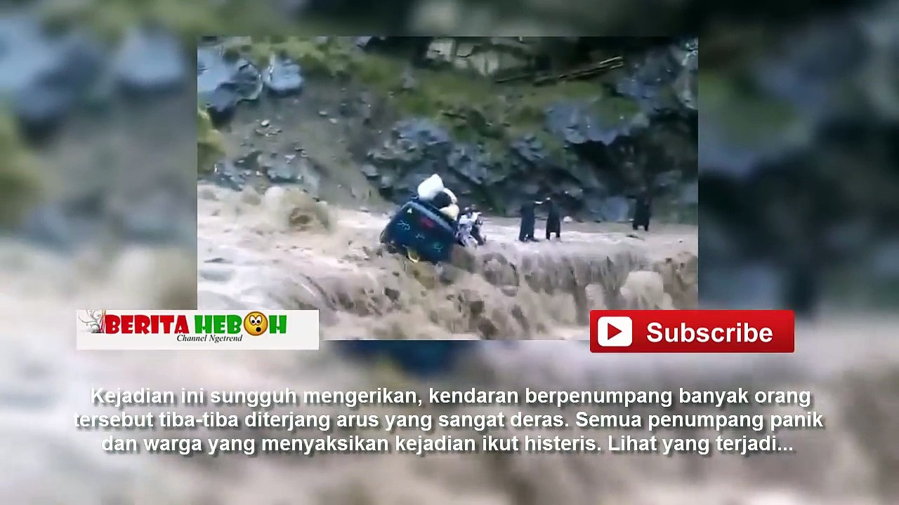 Awalnya Menyebrang, Tiba-Tiba WARGA TERIAK... LIHAT Yang TERJADI MENGERIKAN!!