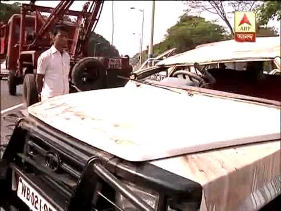 Pool Car Accident at Red Road