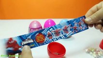 Surprise Eggs Disney Princess MagiClip Kinder Mickey Mouse Cars 2 Spiderman Hello Kitty