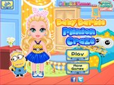 Baby Barbie Minion Craze - Disney Baby Barbie and Minions Games in HD new