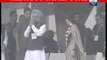 Manmohan Singh, Sonia Gandhi and Rahul Gandhi arrive for Delhi rally