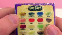 Harry Potter Bertie Botts Beans Jelly Beans mit Dreck und Kotze Geschmack Review