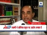 Fight me in court: Subramanian Swamy to Rahul Gandhi